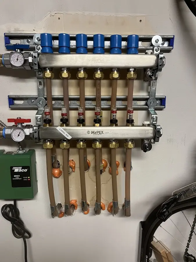 Plumber performing Sink Repair at a residential property in New Castle