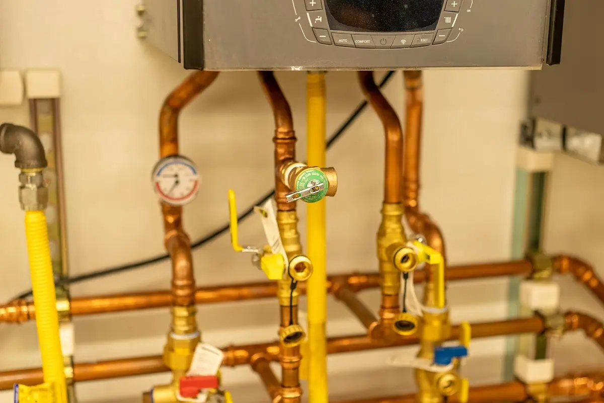 Licensed technician providing Backflow Prevention for a homeowner in New Castle